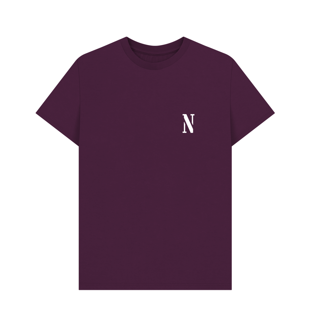 Purple Printed T-shirt