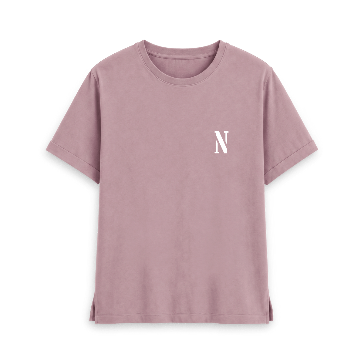 Mauve Printed T-shirt Front