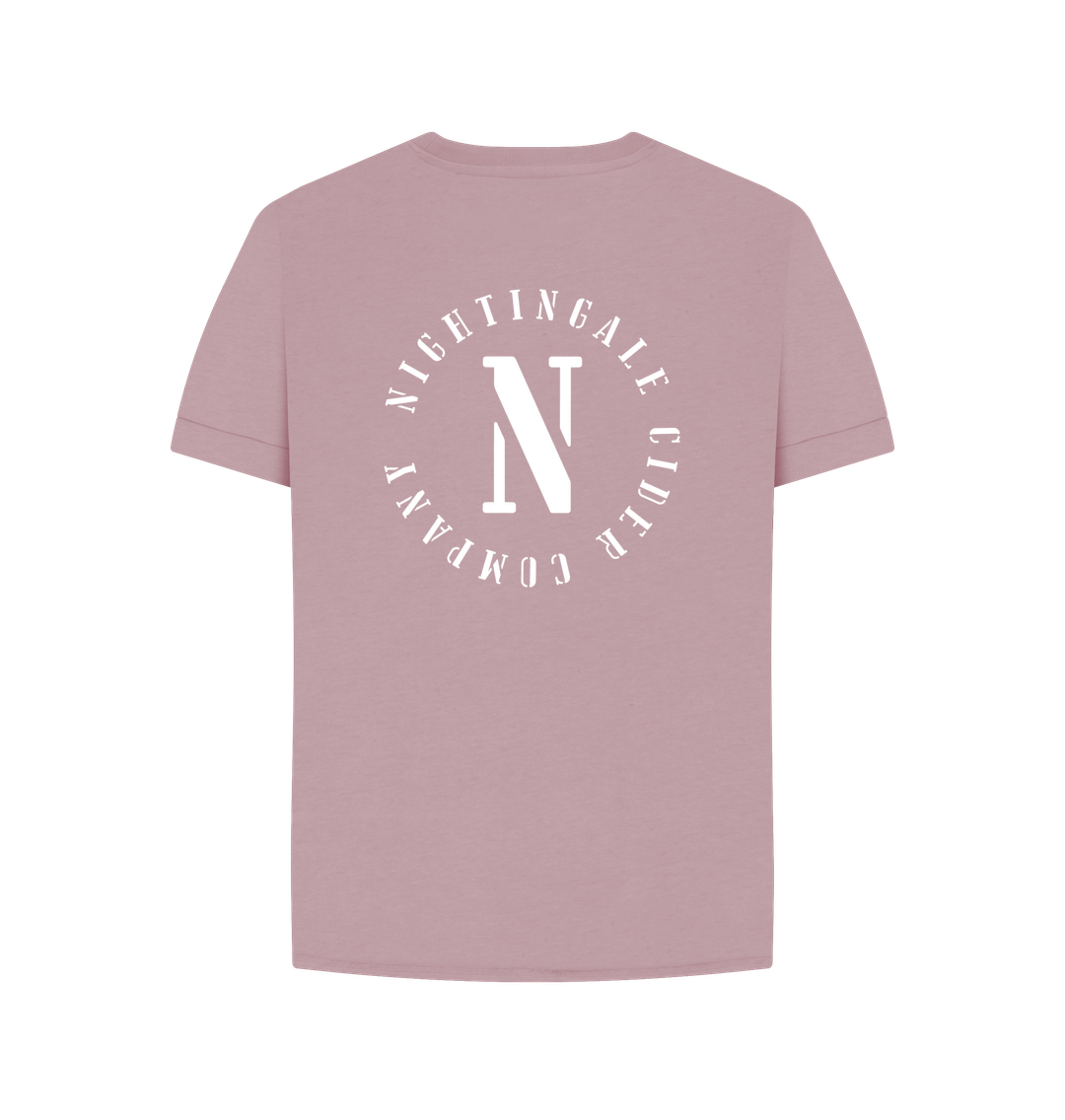 Nightingale Tee - White Logo