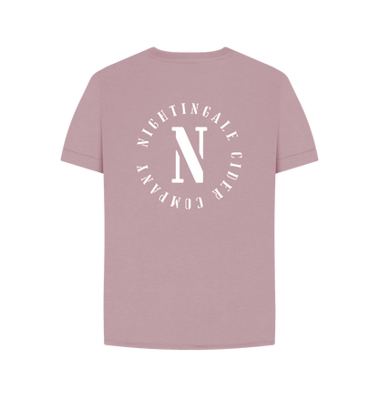Nightingale Tee - White Logo