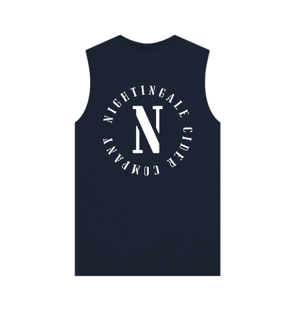 Nightingale Tee - Sleeveless Black Logo
