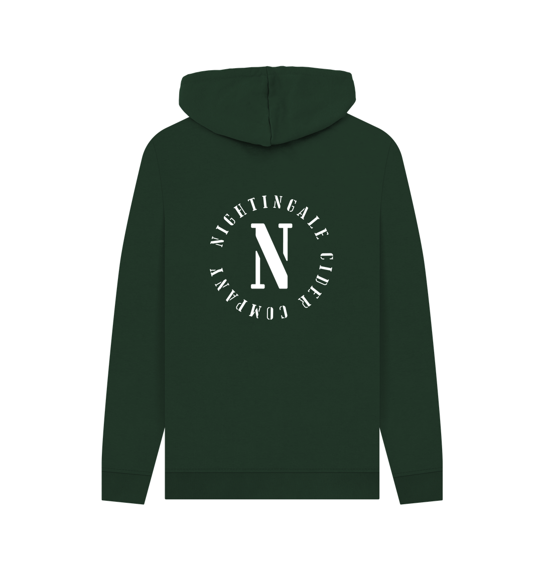 Evergreen Printed Hoody Back