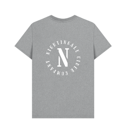 Athletic Grey Printed T-shirt