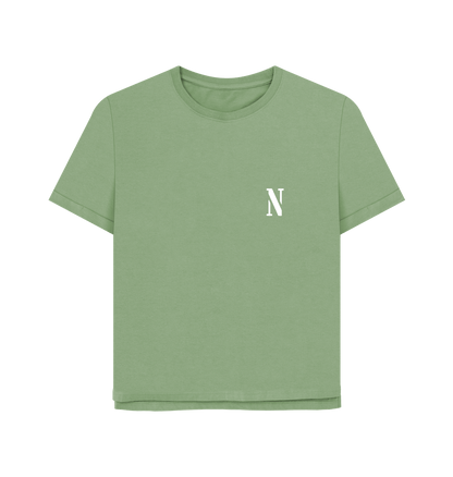 Sage Nightingale Tee - White Logo