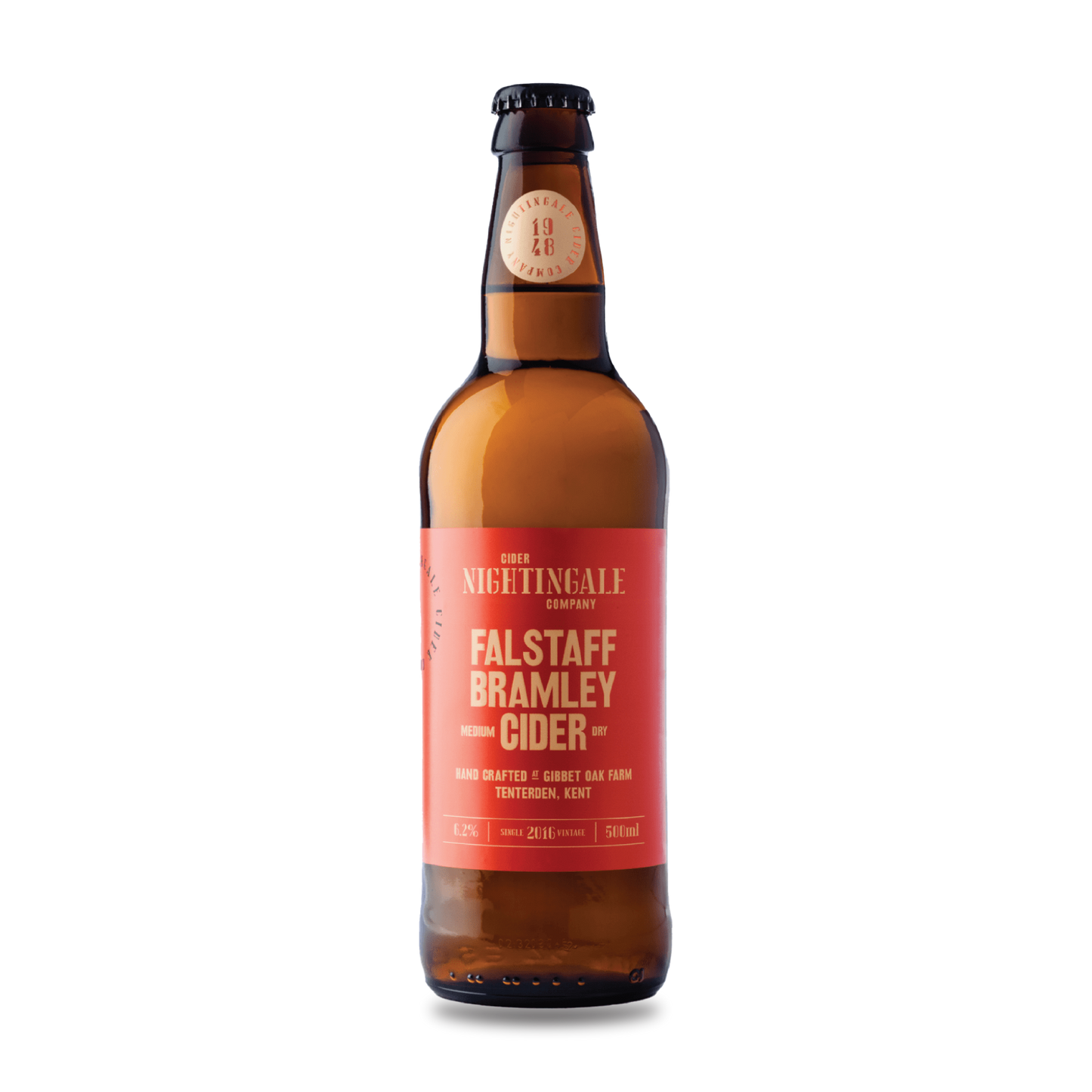 Falstaff Bramley cider bottle