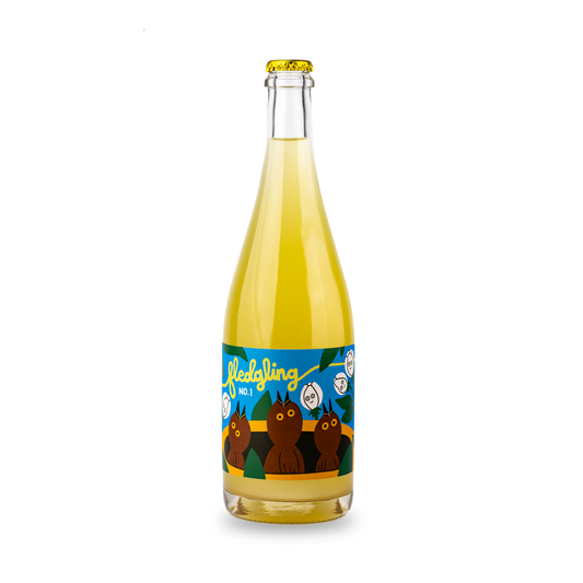 Fledgling no1 pet nat cider bottle front