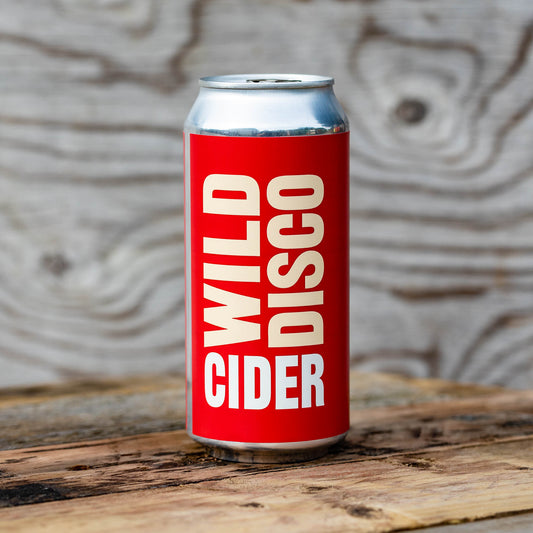 Wild Disco cider can front